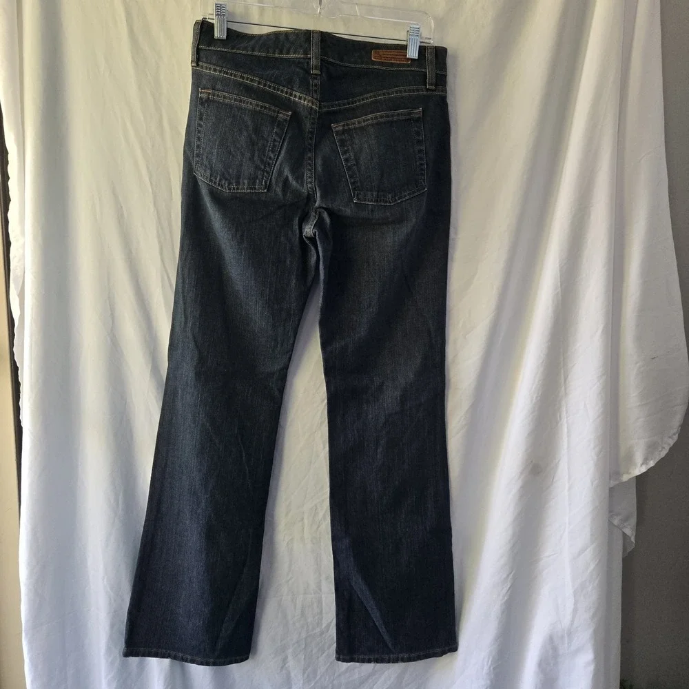 Polo Ralph Lauren Jeans Womens 6X32 Blue Denim Stretch‎ Kelly Bootcut Dark Wash - Picture 4 of 10